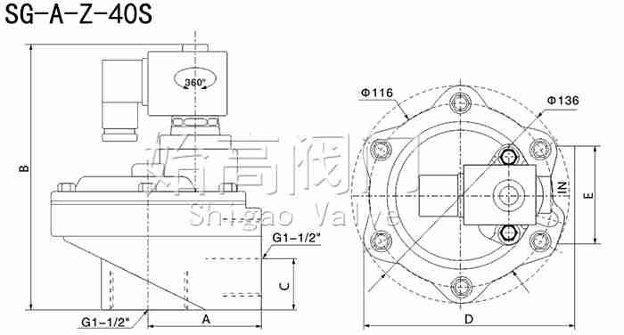 SG-A-Z-40Sֱʽ}_yߴ