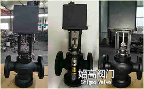 法蘭動態(tài)電動二通閥實拍 法蘭動態(tài)電動二通閥實拍